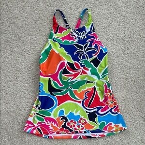 NWOT Nautica Swim Halter Tankini, S